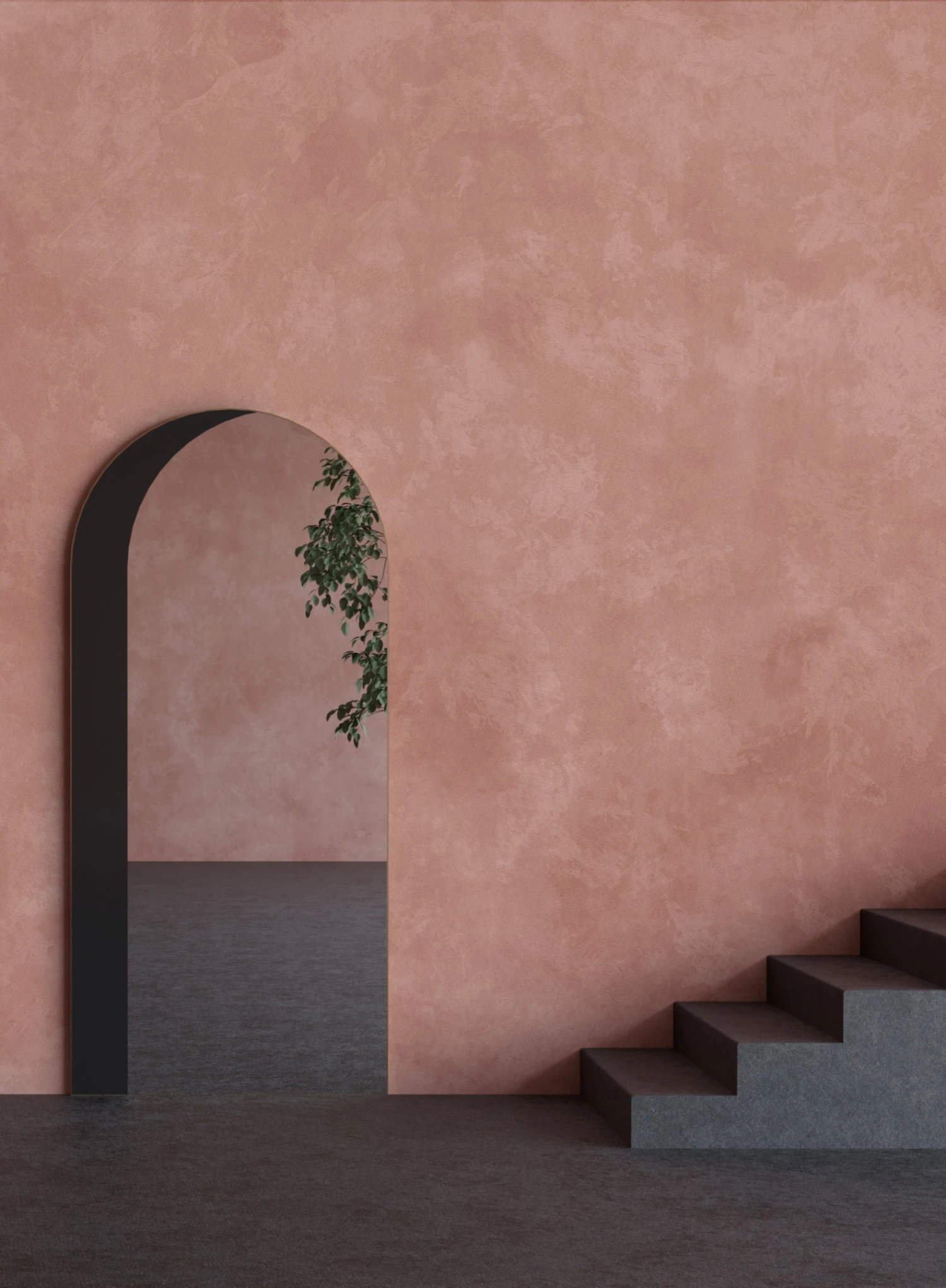 Heavenly© Mural Wallpaper In Terracotta 5 Heavenly© Mural Wallpaper In Terracotta - Image 5