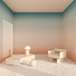 Horizon© Wallpaper In Dawn -Drop It Modern Sales horizon dawn rendering