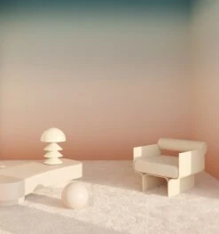 Horizon© Wallpaper In Dawn -Drop It Modern Sales horizon dawn renderingcrop