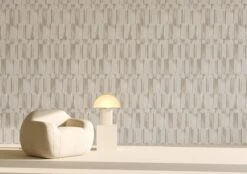 Icon© Wallpaper In Greige -Drop It Modern Sales icon nude rendering