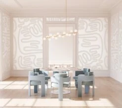 Infinito© Mural Wallpaper In Acid Wash -Drop It Modern Sales infinito acid wash rendering