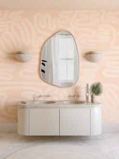 Infinito© Mural Wallpaper In Ballet -Drop It Modern Sales infinito ballet rendering