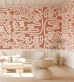 Infinito© Mural Wallpaper In Sundance -Drop It Modern Sales infinito sundance renderingcrop