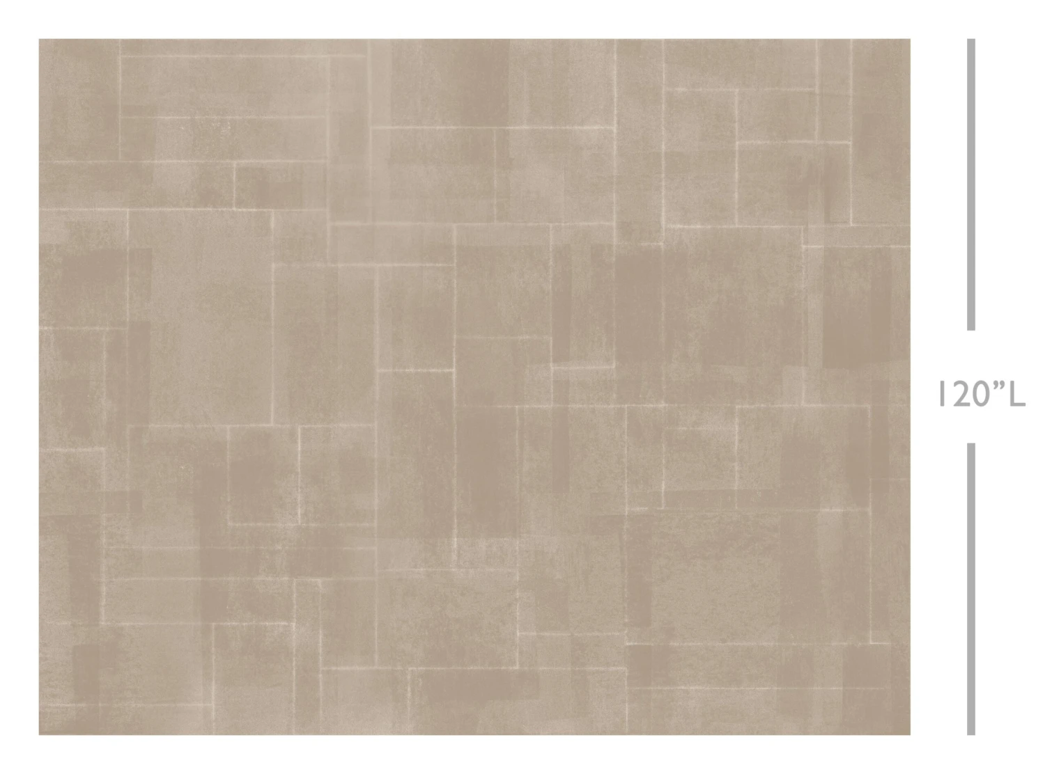 Jigsaw© Mural Wallpaper In Mocha 2 Jigsaw© Mural Wallpaper In Mocha - Image 2