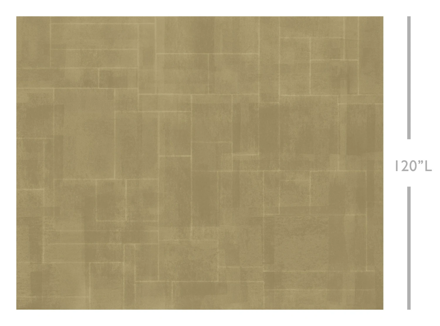 Jigsaw© Mural Wallpaper In Moss 2 Jigsaw© Mural Wallpaper In Moss - Image 2