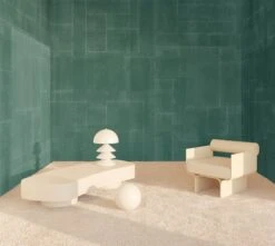 Jigsaw© Mural Wallpaper In Teal 22 Jigsaw© Mural Wallpaper In Teal -Drop It Modern Sales jigsaw render teal 01