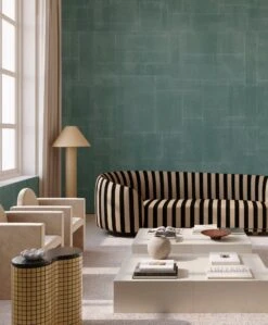 Jigsaw© Mural Wallpaper In Teal 16 Jigsaw© Mural Wallpaper In Teal -Drop It Modern Sales jigsaw teal mp rendering 01crop