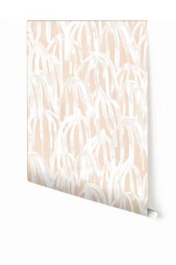 Kelp© Wallpaper In Peach