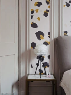 Kitten© Wallpaper In Mustard -Drop It Modern Sales kitten 6