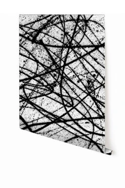 Lady Luck© Mural Wallpaper In Black + White