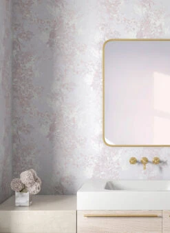 Prairie Fleur© Wallpaper In Lavender -Drop It Modern Sales lavendar granny 2 final 3webcrop