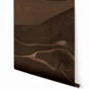 Magma© Wallpaper In Chocolate