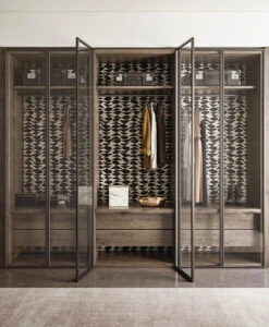 Marfa© Wallpaper In Black + Cremé -Drop It Modern Sales marfaweb