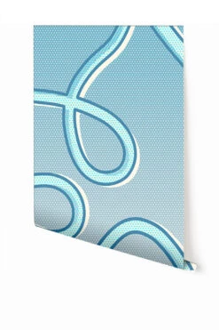 McFly© Mural Wallpaper In Bluebird