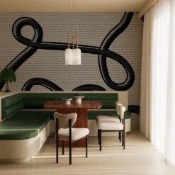 McFly© Mural Wallpaper In Cookies + Cream -Drop It Modern Sales mcfly cookies render 02