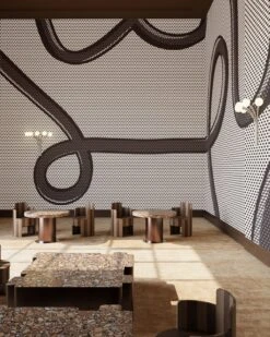 McFly© Mural Wallpaper In Cookies + Cream -Drop It Modern Sales mcfly cookies render 03