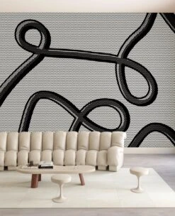 McFly© Mural Wallpaper In Cookies + Cream -Drop It Modern Sales mcfly cookies render 05