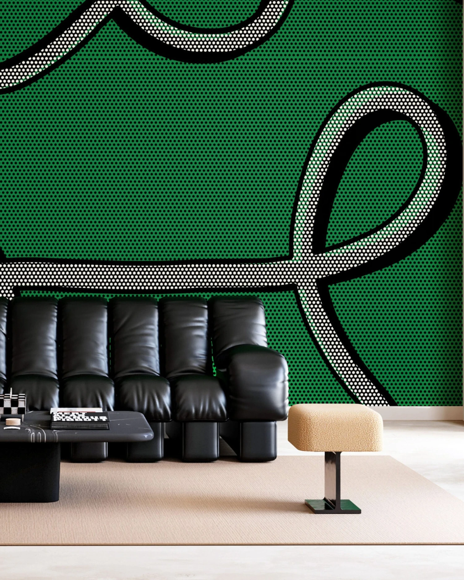 McFly© Mural Wallpaper In Crocodile 4 McFly© Mural Wallpaper In Crocodile - Image 4