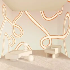 McFly© Mural Wallpaper In Crush -Drop It Modern Sales mcfly crush render 044