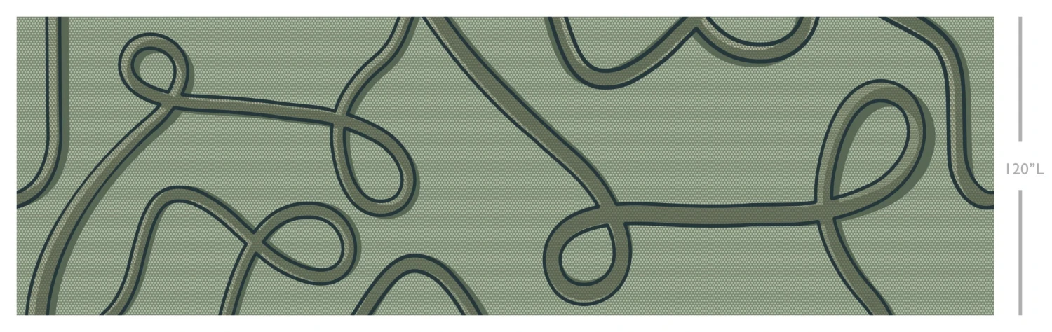 McFly© Mural Wallpaper In Garden 2 McFly© Mural Wallpaper In Garden - Image 2