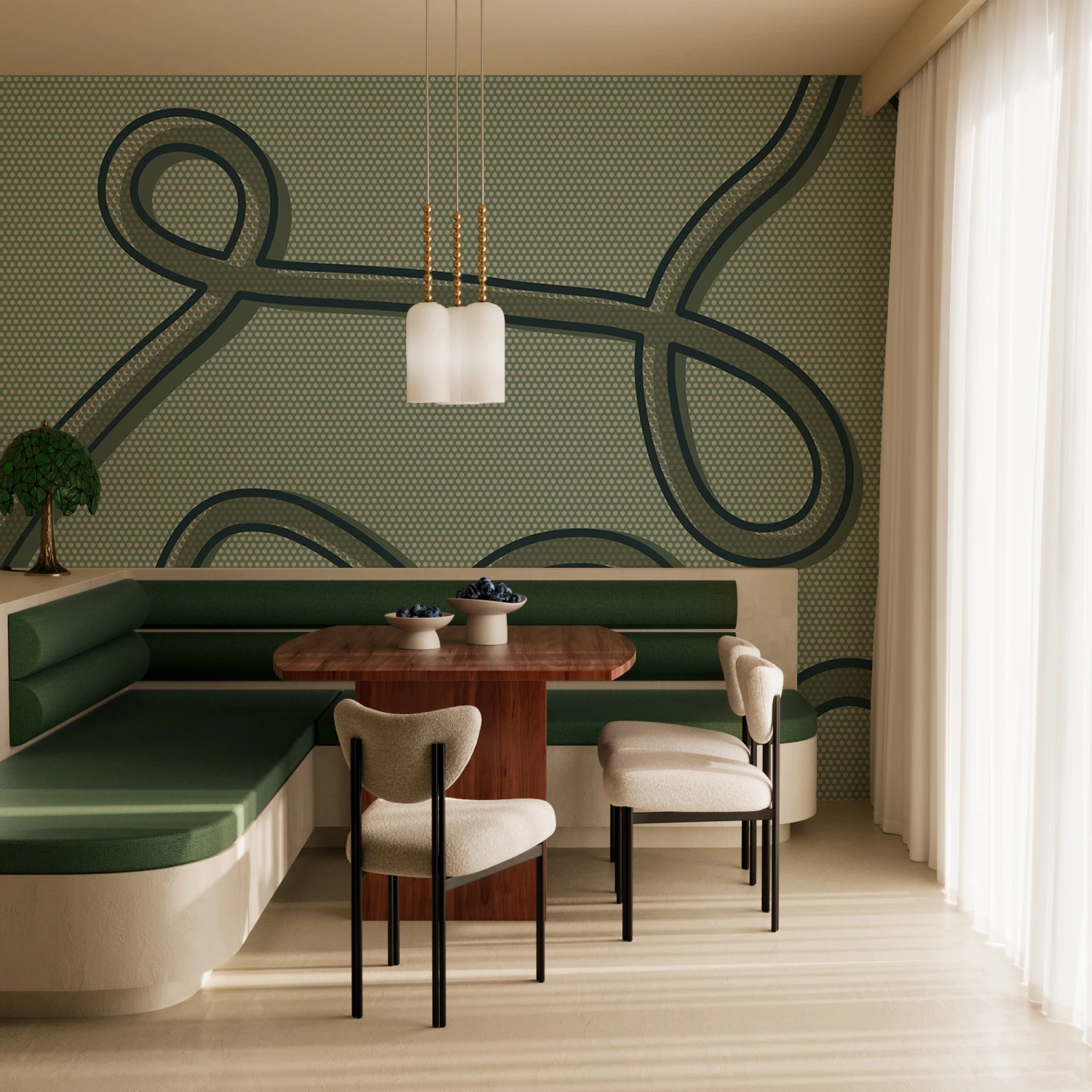 McFly© Mural Wallpaper In Garden 11 McFly© Mural Wallpaper In Garden - Image 11