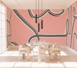 McFly© Mural Wallpaper In Kiss -Drop It Modern Sales mcfly kiss render 01