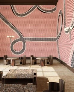 McFly© Mural Wallpaper In Kiss -Drop It Modern Sales mcfly kiss render 07