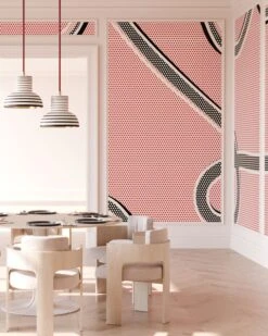 McFly© Mural Wallpaper In Kiss -Drop It Modern Sales mcfly kiss rendering 2