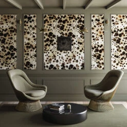 Sweet Spot© Wallpaper In Moss -Drop It Modern Sales midnight oil moss web