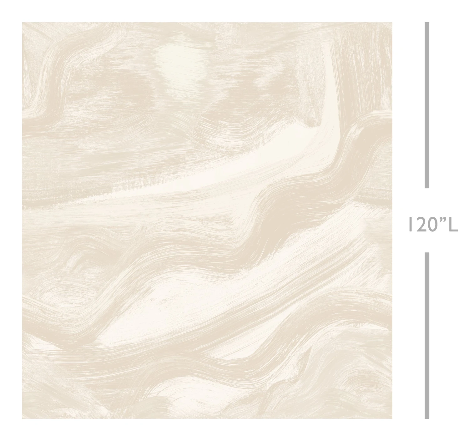 Modern Art© Mural Wallpaper In Creme 2 Modern Art© Mural Wallpaper In Creme - Image 2