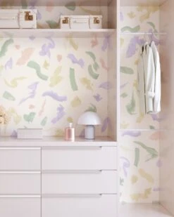 Mombasa© Wallpaper In Pastel -Drop It Modern Sales mombasa pastel rendering 2