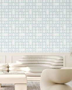 Nova© Wallpaper In Pale Blue -Drop It Modern Sales nova pale blue rendering 2 99e2995c 2243 480d a19e 5eb566f5464c