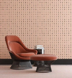 Dotted Line© Wallpaper In Nude -Drop It Modern Sales nude dotted line 2 final newweb