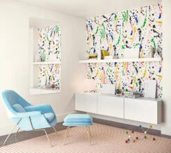 Spot On© Wallpaper In Multicolor 9 Spot On© Wallpaper In Multicolor -Drop It Modern Sales nursury multi 2web