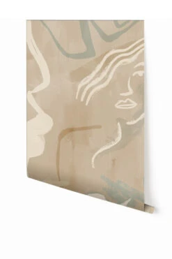 Famke© Mural Wallpaper In Ocean