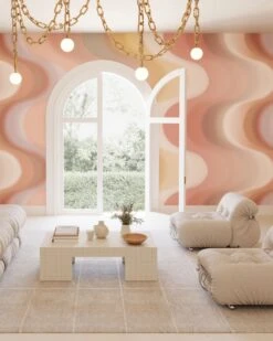 Oceanic© Mural Wallpaper In Bomboleo -Drop It Modern Sales oceanic bomboleo rendering 2a