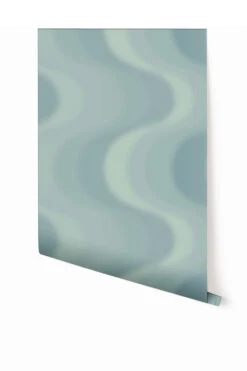 Oceanic© Mural Wallpaper In Denim