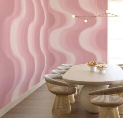 Oceanic© Mural Wallpaper In Mauve 13 Oceanic© Mural Wallpaper In Mauve -Drop It Modern Sales oceanic mauve render 04