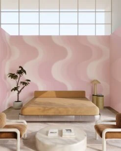Oceanic© Mural Wallpaper In Mauve 15 Oceanic© Mural Wallpaper In Mauve -Drop It Modern Sales oceanic mauve render 29