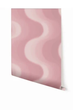 Oceanic© Mural Wallpaper In Mauve