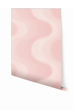 Oceanic© Mural Wallpaper In Pink