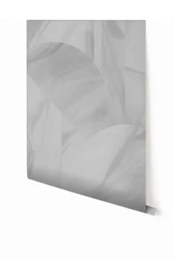 Onyx Rock© Wallpaper In Grey