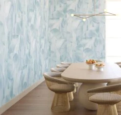 Onyx Rock© Wallpaper In Blue -Drop It Modern Sales onyxrockbluerender01