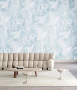 Onyx Rock© Wallpaper In Blue -Drop It Modern Sales onyxrockbluerender04