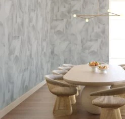 Onyx Rock© Wallpaper In Grey -Drop It Modern Sales onyxrockgreyrender03