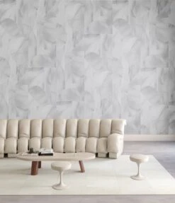 Onyx Rock© Wallpaper In Grey -Drop It Modern Sales onyxrockgreyrender04