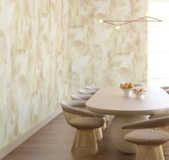 Onyx Rock© Wallpaper In Tan -Drop It Modern Sales onyxrocktanrender05