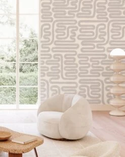 Pac-Man© Wallpaper In Fog 16 Pac-Man© Wallpaper In Fog -Drop It Modern Sales pac man fog crop c