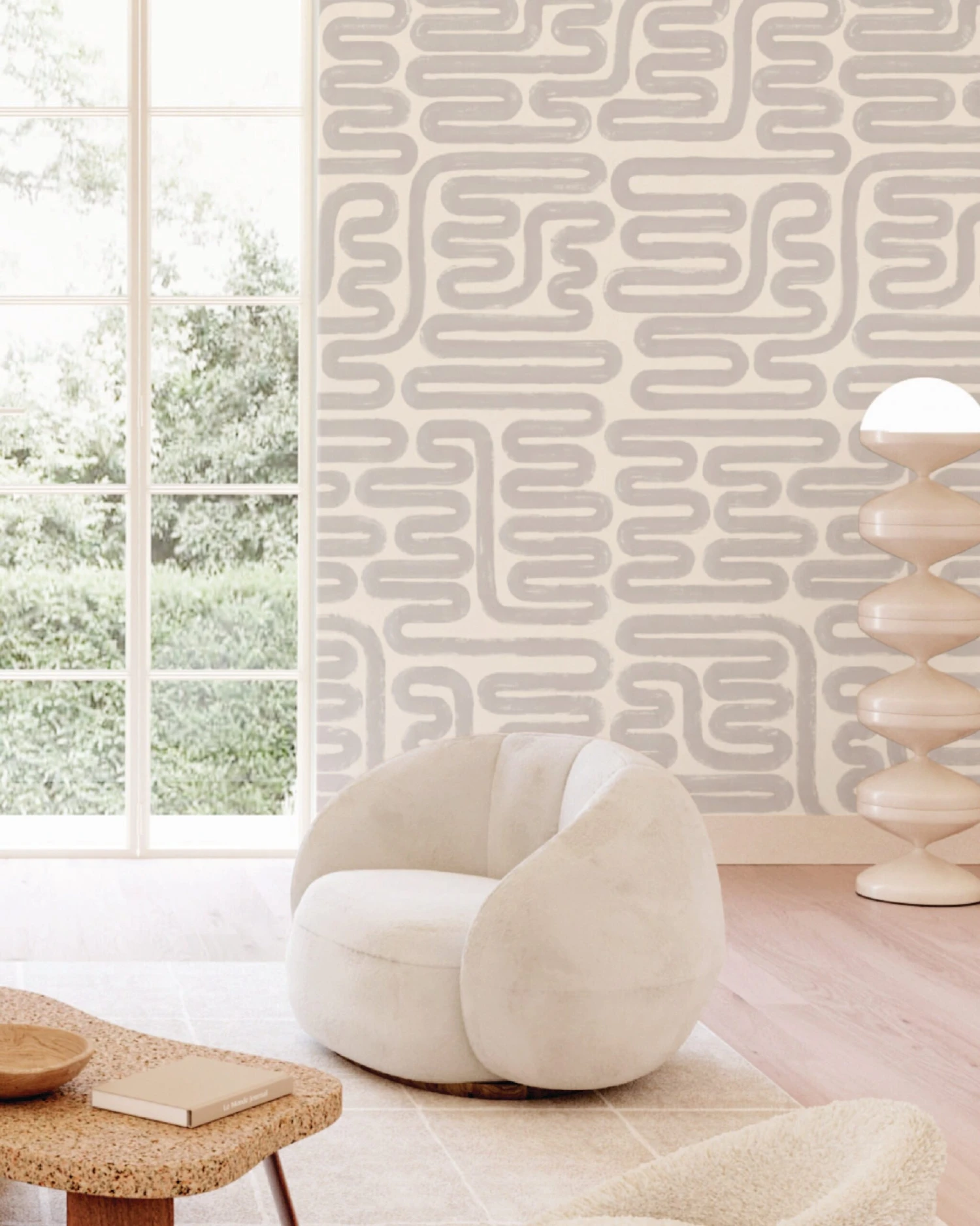 Pac-Man© Wallpaper In Fog 7 Pac-Man© Wallpaper In Fog - Image 7