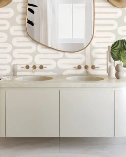 Pac-Man© Wallpaper In Soapstone -Drop It Modern Sales pac man soapstone crop a2